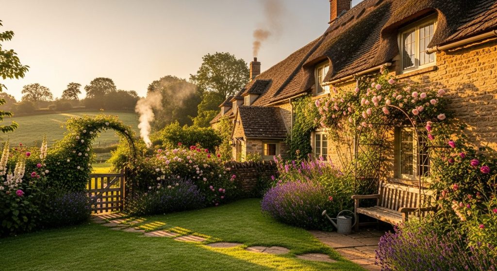 British holiday let cottage